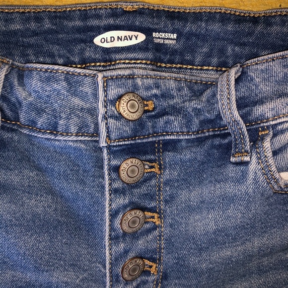 Old navy rockstar super skinny jeans size 6 - Picture 4 of 4